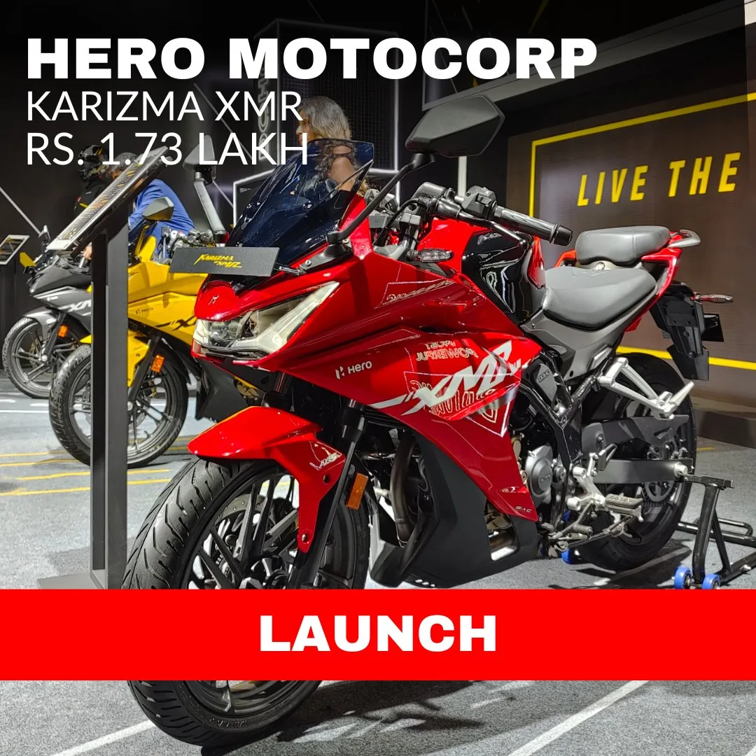 Hero Karizma XMR 210: India Launch ₹1,72,900