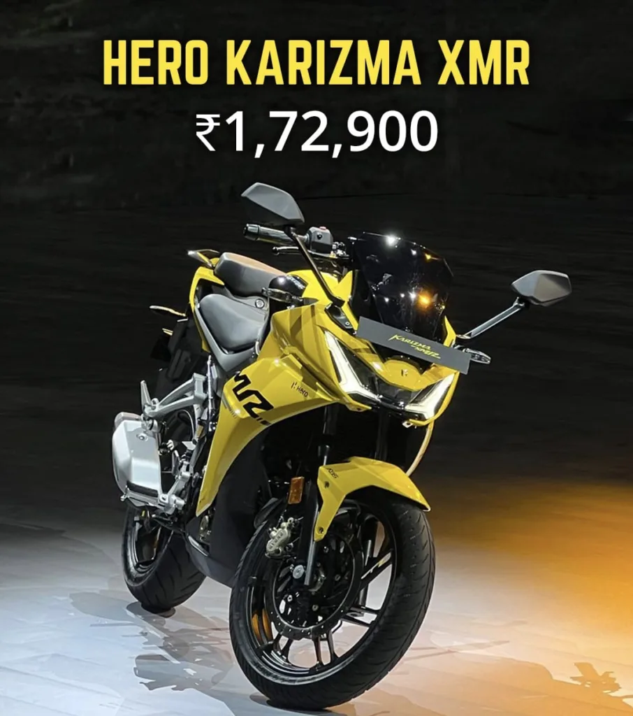 Hero Karizma XMR 210: India Launch ₹1,72,900