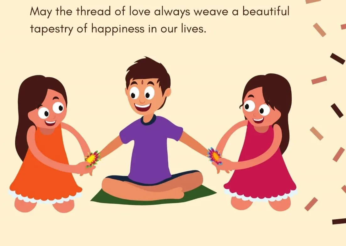 "Raksha Bandhan: Knotting the Thread of Fraternal Affection"