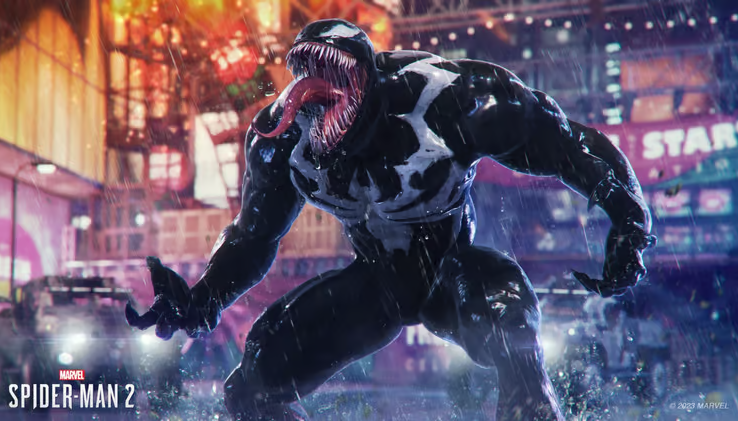 19-inch statue of Venom,