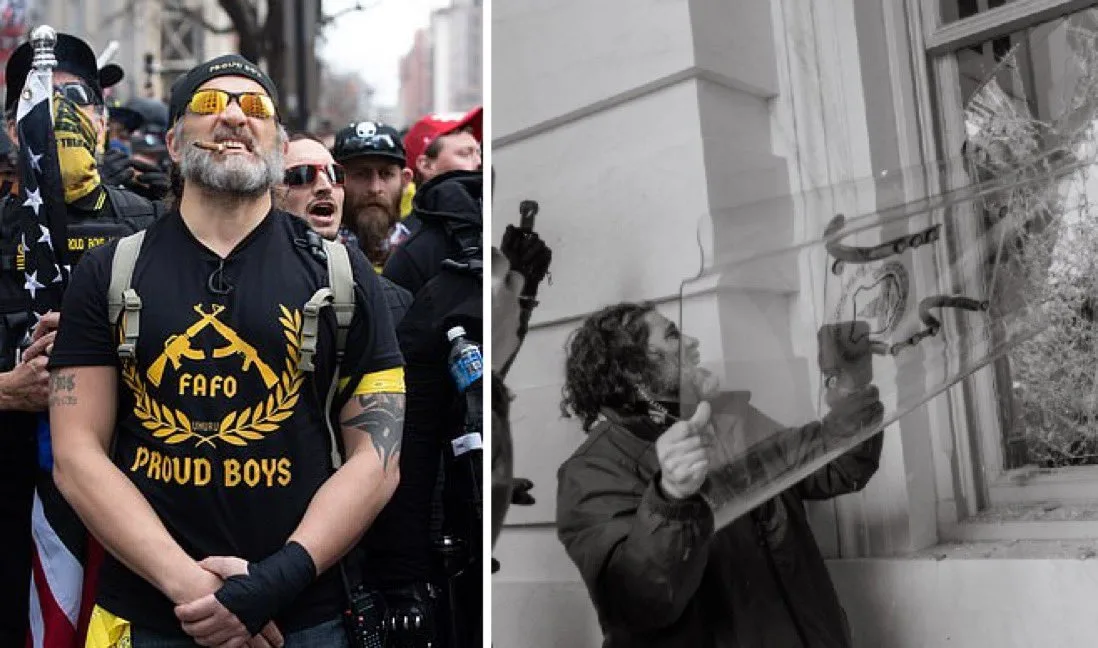 Proud Boys Ex-Member Dominic Pezzola Sentenced to 10 Years in January 6 Attack