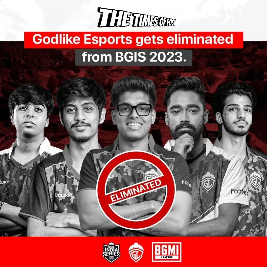 Godlike Esports Eliminated of BGIS 2023