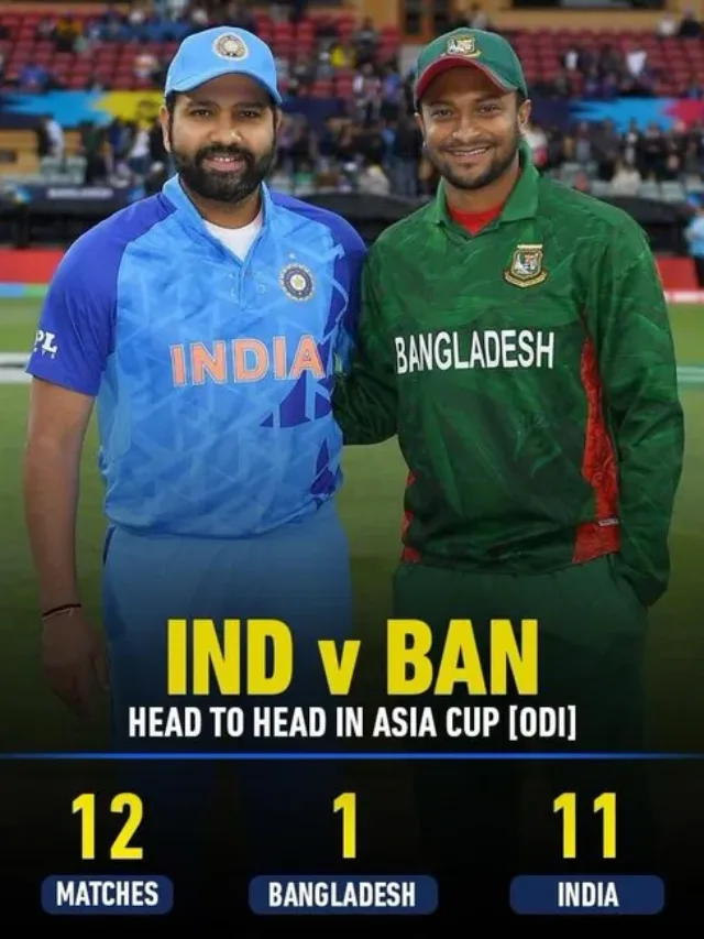 India vs. Bangladesh - Asia Cup 2023 Super 4 Match Rain Disruption