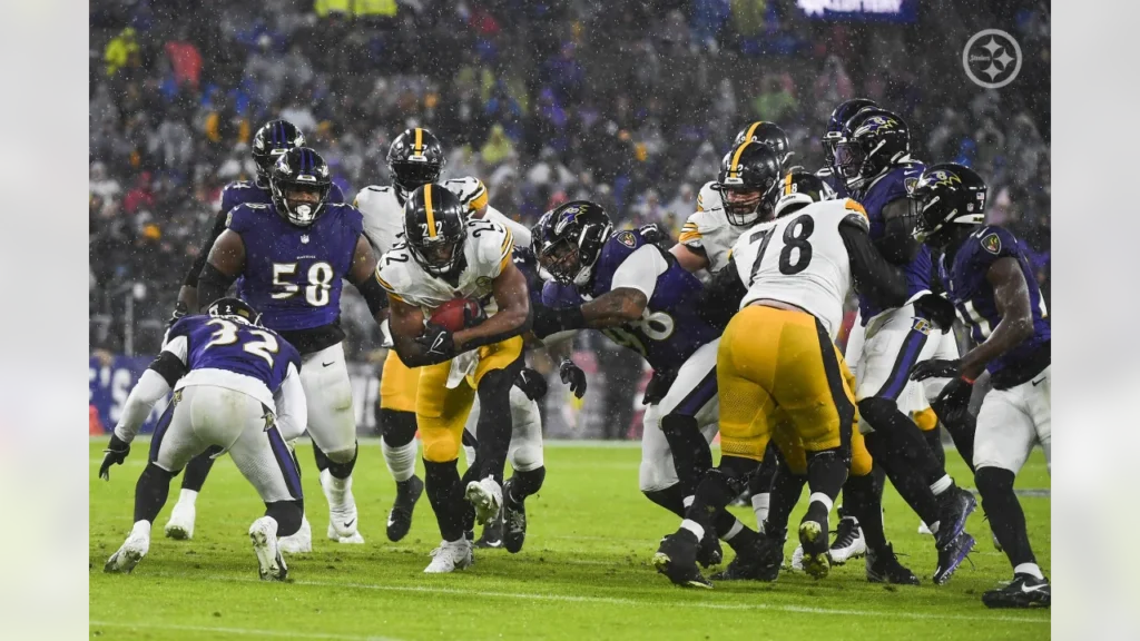 Steelers 17 vs 10 Ravens Highlights Table: