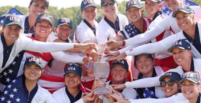 The United States won the Solheim Cup with a final score of 15.5 to 12.5.