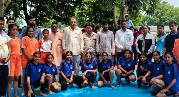 Kabaddi and running competition organized on the occasion of Sports Day