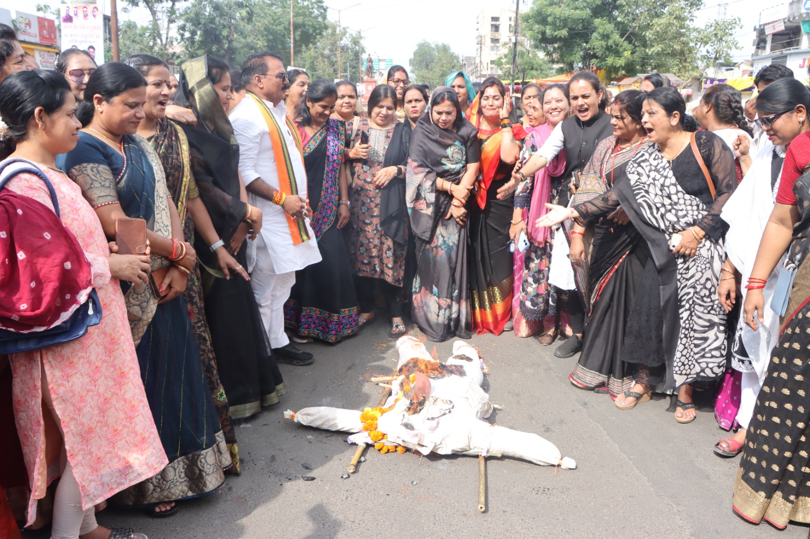 मातृ शक्ति का अपमान करना कांग्रेस के संस्कार : जिलाध्यक्ष प्रदीप उपाध्याय
