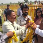 Ratlam Chief Minister Dr Yadav was welcomed at Banjali airstrip